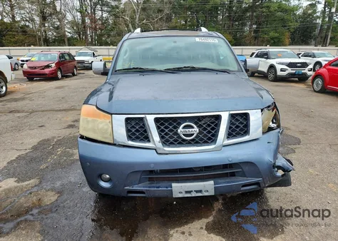 2012 Nissan Armada Platinum z USA, uszkodzony, nr VIN 5N1AA0NE5CN612672